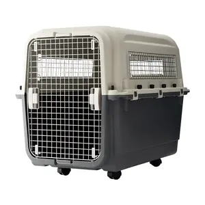 2022 Manufacturer Wholesale Travel Outdoor Pet Carrier Dog Cat Cage Carriers Houses Large Kennel