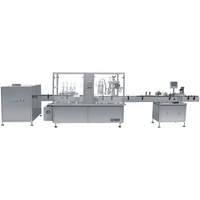 Machine automatique de remplissage de bouteilles à pompe de pulvérisation, machine d'embouteillage de parfum de pulvérisation de brouillard en plastique de 30-60ml