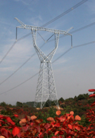 Tour de câble d'alimentation de la ligne de transmission électrique 1000kv