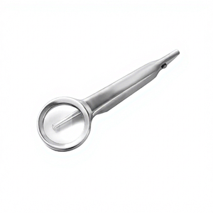 Pinzas de Precisión Plateadas Gray Rocks con Lupa, de Vidrio y Acero, 3.50'', 1 Año de Garantía, OEM Personalizable, Logotipo Personalizado, Sin Luz - Product Image 1