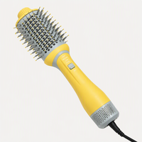 Brosse à air chaud, brosse sèche-cheveux, brosse sèche-cheveux et styler pour sécher, lisser, donner du volume et démêler les cheveux