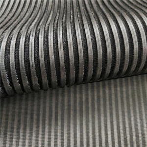 High Quality <strong>Stripe</strong> Mesh Knitted Hexagonal 3D air Layer Sandwich Mesh Garment Chair Mesh Fabric Mattress - Product Image 5