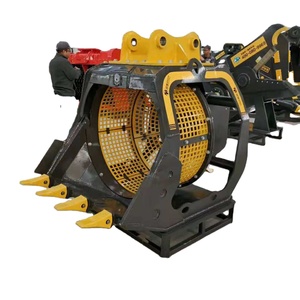 Tolva de cribado por tambor  MSB 08 Cribadora de arena <span class=keywords><strong>m</strong></span>óvil para excavadoras Mejorada - Product Image 3