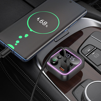 Hoco E85 Tiger PD 20W QC 3.0 Transmetteur FM Bluetooth pour voiture Chargeur de voiture
