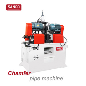 Máy Vát Cạnh Bằng Khí Nén Thủy Lực Tự Động Đầu Ống Hai Đầu Đơn - Product Image 1