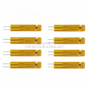 Mf55 loại NTC màng mỏng <span class=keywords><strong>thermistor</strong></span> 15mm 25mm 50mm 75mm 5K 10K 50K 100k Ohm 3950 3435 b3950 1% mf55b nhiệt điện trở - Product Image 2