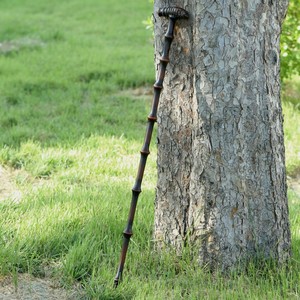 Handmade Qiong Bamboo Root T-Shaped Walking Stick Lightweight Hiking Outdoor Elderly Use Guizhou Origin - Product Image 2