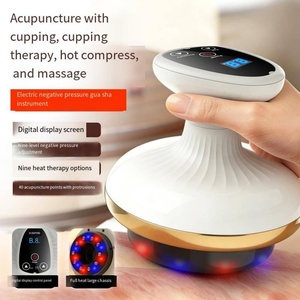 Electric Waist Shaping Cupping Machine 6-Level Heating USB Rechargeable ABS Stainless Steel for Vacuum <b>Therapy</b> Massager - Product Image 3
