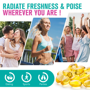 Acentiallabs soutient la fraîcheur toute la journée, éliminateur d'odeurs corporelles en gélules, favorise le bien-être émotionnel, déodorant corporel en capsules, gélules - Product Image 5