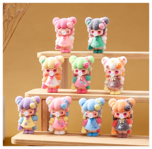 Figuritas <span class=keywords><strong>De</strong></span> niña pequeña <span class=keywords><strong>de</strong></span> belleza <span class=keywords><strong>de</strong></span> dibujos animados realistas rosas personajes humanos pequeños Micro Baby Doll juguete chico niño niños figura al por mayor - Product Image 1