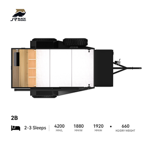 Remorques de voyage légères tout-terrain <span class=keywords><strong>à</strong></span> <span class=keywords><strong>vendre</strong></span>, camping-car, remorque de camping, Wohnwagen - Product Image 5