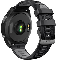 Correa de Reloj Inteligente para Hombre y Mujer, Resistente al Agua hasta 10 Metros, Correa de Silicona para Reloj Inteligente Garmin Forerunner 965