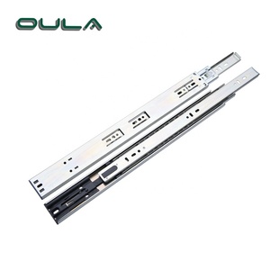 OULA 45mm Soft-Close Single Spring <strong>Drawer</strong> <strong>Slide</strong> <strong>Full</strong> <strong>Extension</strong> with Adjustable Design for Modern Kitchen Hotels Warehouses - Product Image 4