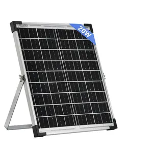 20 Watt Solarpanel mono 20 W 30 W 40 W 50 W 100 W 150 W monokristalline Zelle mit guter Qualität 12 V Solarpanels für Wohnmobil Camping im Freien