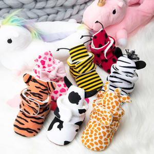 Bottes pour bébé personnalisées OEM ODM, design imprimé animal, doublure polaire, semelle souple, options multi-motifs, directement de l'usine avec faible MOQ pour bébé - Product Image 2