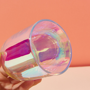 Lọ đựng nến thủy tinh cao cấp, nhiều màu sắc, có nắp, phủ lớp mờ óng ánh, dung tích 8oz, 10oz, 14oz - Product Image 3