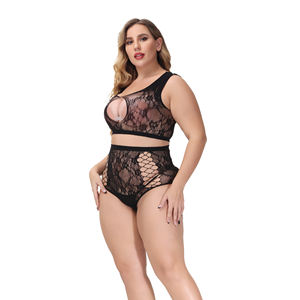 Custom Oem Odm Dames Sexy Panty En Bh Ondergoed Set Vrouwen 2 Stuk Sexy Bralette Set - Product Image 4