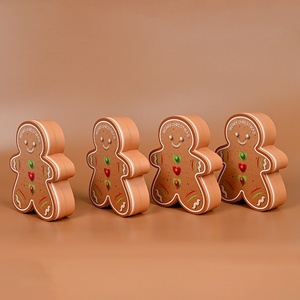 Regalo <span class=keywords><strong>de</strong></span> Navidad personalizado hombre <span class=keywords><strong>de</strong></span> jengibre galleta embalaje <span class=keywords><strong>caja</strong></span> <span class=keywords><strong>de</strong></span> papel con precio competitivo - Product Image 4