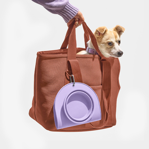 Pet Double Silicone Bowl Travel Waterproof Duo Portable Foldable Non Slip Dog <b>Cat</b> Pet Food Water Bowl <b>Feeder</b> Set - Product Image 3