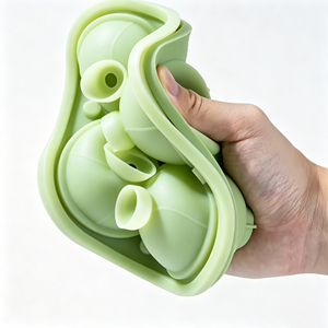 Bac à glaçons en silicone DIY, moule à glace maison pour congélateur, moule à glaçons facile à démouler pour cuisine, bar à domicile, boissons froides - Product Image 4