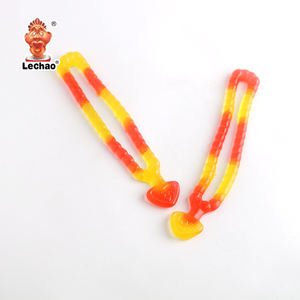 OEM Halal Pulsera Collar Forma Dulce Gummy Mix Fruits Collar Personalizado Gummy Candy - Product Image 5