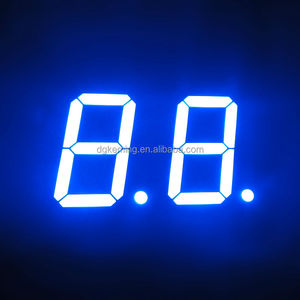 Ortak katot mavi 1 inç 1 "2 haneli 7 Segment Led ekran Led modülü Houkem-10021-A/BB 18pins <span class=keywords><strong>CA</strong></span> CC - Product Image 6