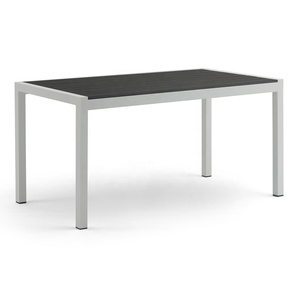 Mobilier de jardin en aluminium, mobilier de salle à manger, de luxe, <span class=keywords><strong>Six</strong></span> accoudoirs, Table rectangulaire, Patio, hôtel - Product Image 4