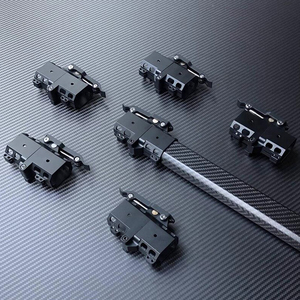 RJXHOBBY ที่ยึดท่ออลูมิเนียมอัลลอยด์รูปแปดเหลี่ยมขนาด 25×38 มม. สำหรับแขนโดรน ที่ยึดท่อคาร์บอน โครงสร้างพับได้แนวนอน - Product Image 5