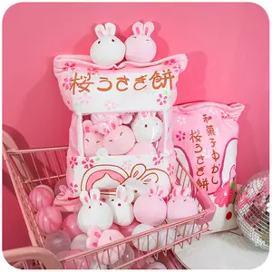 Bán Buôn Thiết Kế Thiết Kế Dễ Thương Mềm Hình Kawaii Động Vật Phim Hoạt Hình Gấu Thỏ Gà Mèo Con Chó Sang Trọng Đồ Chơi Ném Gối