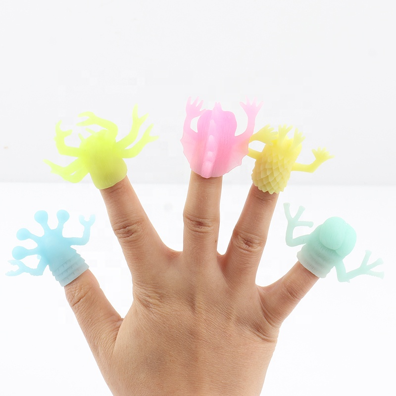 ТПР мягкие животные пальчиковые куклы наборы пластиковые Монстры Новинка ТПР пальчиковые куклы игрушки для капсул игрушки