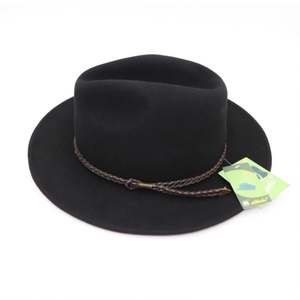 Sombrero Fedora Unisex ANLUXFIER H629 de Fieltro de Lana con Cinta y Cuerda, para las Cuatro Estaciones, Estilo Vaquero/Jazz, para Uso Casual y al Aire Libre - Product Image 5
