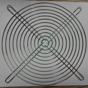 Protection de ventilateur en métal de 225mm Grille de ventilateur de couleur argent de 225mm pour ventilateurs DC /AC de 225x225x80mm - Product Image 1