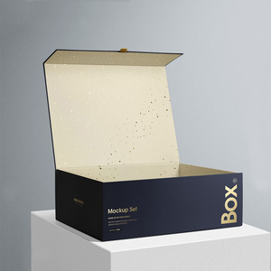 Caja de regalo plegable con forma de libro con logotipo personalizado caja de regalo de cartón con cierre magnético extra grande de lujo - Product Image 5