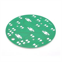 Fabrication de circuits imprimés en aluminium pour ampoules électroniques personnalisées 94v0 rondes, éclairage de croissance LED