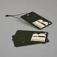 Étiquette volante en papier de luxe, étiquette volante pour accessoires de vêtements, étiquette volante pour Extension de cheveux personnalisée avec Logo imprimé