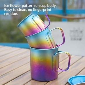 Taza de Agua Plegable TiTo, Portátil, para Exteriores, Puede Hervir Agua, Diseño Matryoshka, para Camping, Ecológica, Individual - Product Image 3