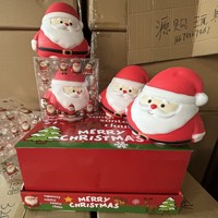 Jouets Squishy en Gros : Jouet Squishy Père Noël Doux à Presser Anti-Stress, Jouet Fidget de Noël pour Cadeau de Fêtes