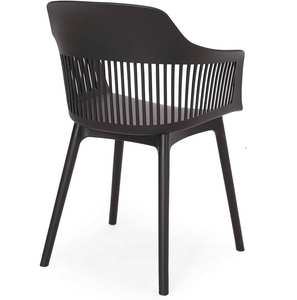 Chaise de salle à manger moderne nordique en plastique PP de haute qualité avec accoudoirs réglables et couleurs OEM pour la salle à manger à domicile - Product Image 5