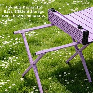Escritorio Plegable Compacto Moderno para Camping con Bolsa de Transporte, Certificado ISO, Servicio OEM para RV, Playa, Patio, Picnic, Venta al Por Mayor - Product Image 3