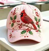 Gorra Snapback con Bordado 3D Personalizado, Estampado Floral, Visera Plana, Gorra de Béisbol Transpirable con Protección UV, Venta al Por Mayor, MOQ Bajo