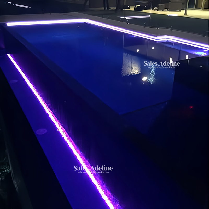 Pool Perimeter Light Fiber Optic Light Swimming Pool Fiber Optic Pool Perimeter Light