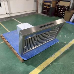 Hotte de cuisine électrique 36 pouces 900 CFM, moteur ultra-silencieux, télécommande, 3 vitesses, éclairage LED, filtre à déflecteur, usage domestique - Product Image 5