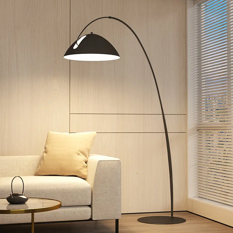 Floor lamp living room sofa light Nordic creative modern simple bedroom ins art lights luxury design sense fishing lamps