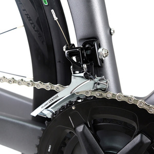 Bicicleta de Carretera de Fibra de Carbono TWITTER R10 de 24 Velocidades con Frenos de Disco Hidráulicos y Horquilla de Pedal Ordinaria, Bicicleta de Carreras Aerodinámica de 24 Marchas - Product Image 4