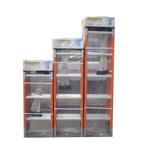 <span class=keywords><strong>Escalera</strong></span> Multifuncional de Fibra de Vidrio 4 x 3, 3.7 <span class=keywords><strong>m</strong></span>, <span class=keywords><strong>Escalera</strong></span> Plegable de Unión Grande, <span class=keywords><strong>Escalera</strong></span> Recta Multiusos de FRP - Product Image 6