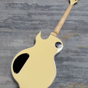 Guitarra Eléctrica <span class=keywords><strong>Odin</strong></span> Zakk con Cuerpo de Caoba, Estilo Anillo Negro y Verde, Pastillas Equipadas, Herrajes Dorados, Extremos de Trastes para un Tocar Suave - Product Image 6