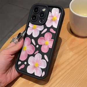 Funda de Silicona con Diseño de Flores de Dibujos Animados para iPhone 17 16 15 14 13 12 11 X XR Xs 16E 8 7 Plus Pro Max - Product Image 5