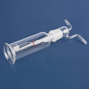 Equipo de Laboratorio de <span class=keywords><strong>Química</strong></span>, Botella de Lavado de Gases de Tubo Recto, Botella de Lavado de Vidrio Mengs, Botella de Lavado de Gases Porosa y Reforzada - Product Image 6