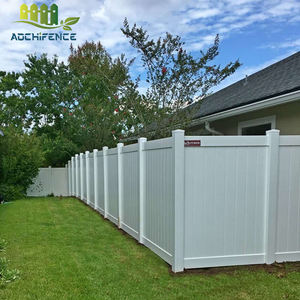 Paneles de valla de vinilo para exteriores de 8 pies baratos al por mayor, panel de vinilo de PVC blanco de 6 pies, postes de valla de privacidad, VALLA DE PVC de jardín de plástico blanco - Product Image 2