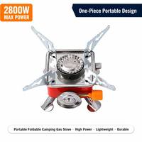 Réchaud à gaz pliable pour camping, randonnée et pique-nique, vente en gros OEM, pour la cuisine en plein air